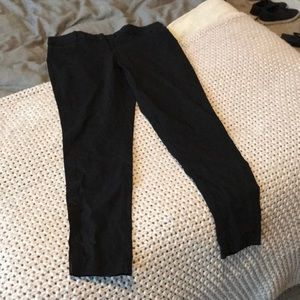 Black skinny dress pants